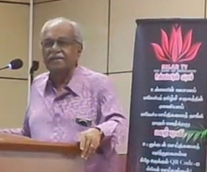 மலாயாப் பல்கலைக்கழக இந்தியப் பிரிவின் பட்டமளிப்பு பாராட்டு விழாவில் டான்ஶ்ரீ குமரன் பேச்சு