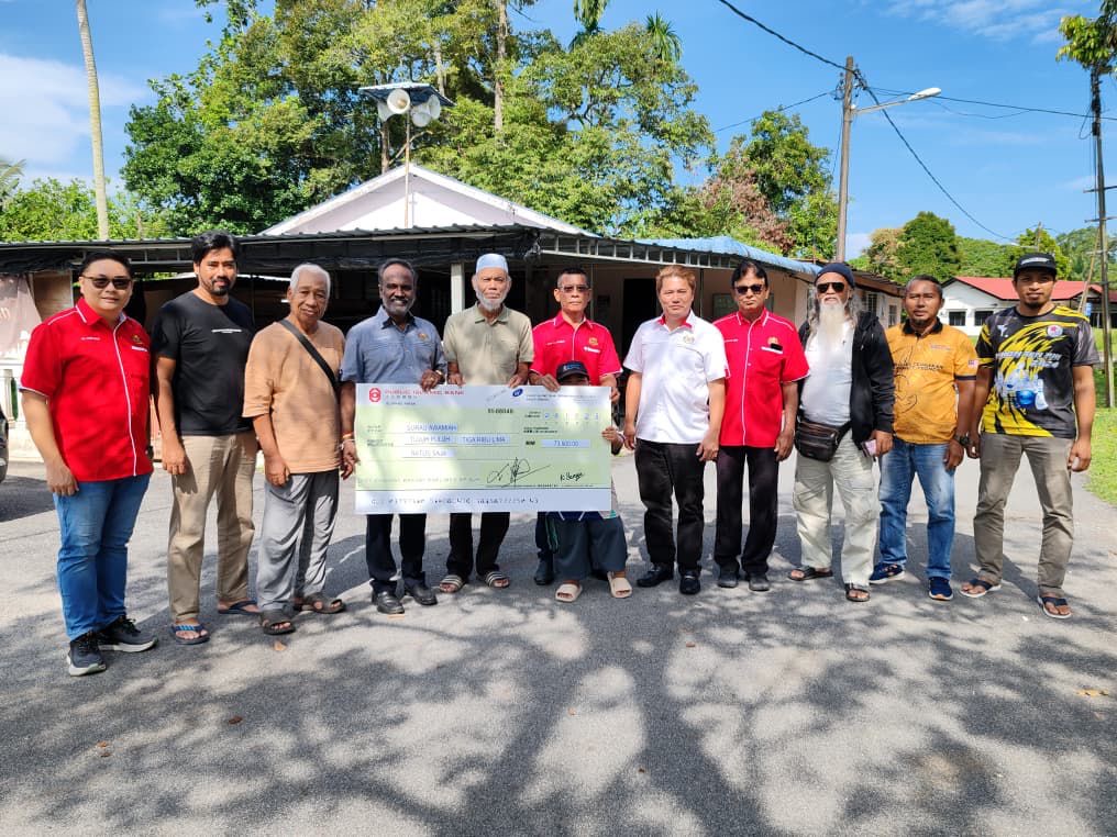 சமூக மேம்பாடு எனது இலக்கு – சூராவ் அவாமியாவிற்கு வெ.73,500 மானியம்!!