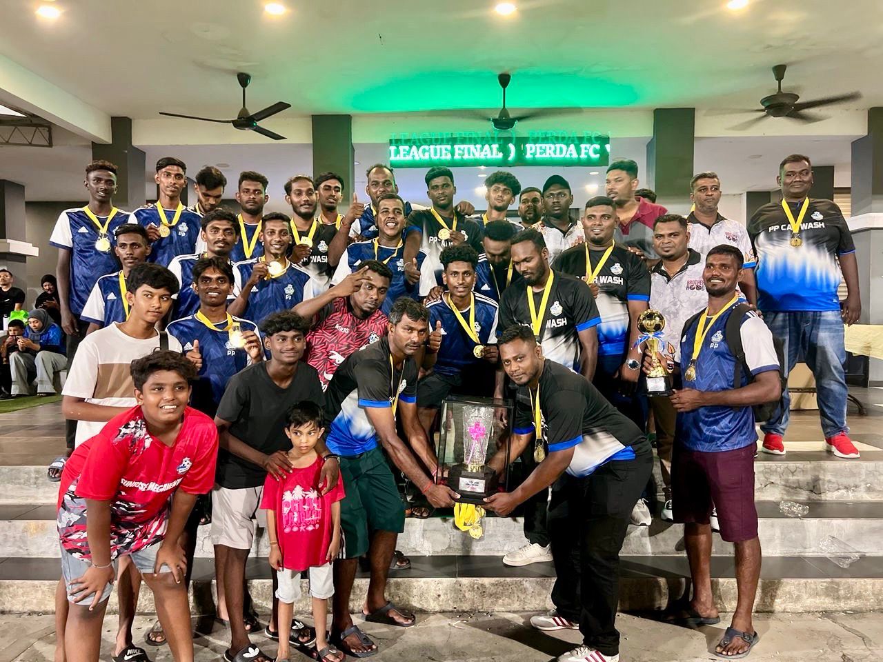 புக்கிட் மெர்தாஜம் சாம்பியன் லீக் கால்பந்து கிண்ணம். ஜூரு யாங்ஸ்டர் கால்பந்து குழு சாம்பியன் ஆனது