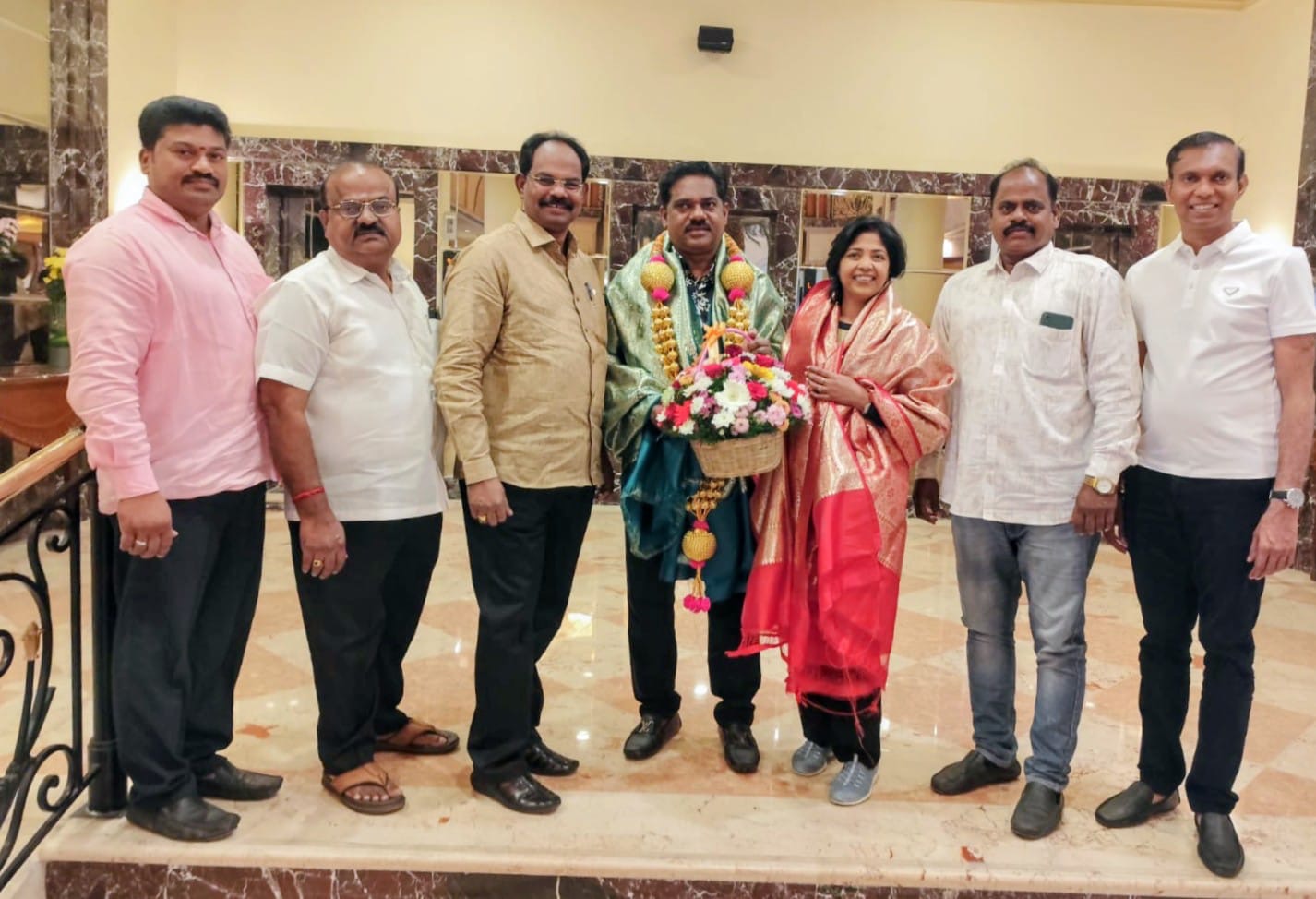 மலேசிய முன்னாள் செனட்டர் டத்தோ மோகனை சென்னை தலைவர்கள் சந்தித்து வாழ்த்தினர்