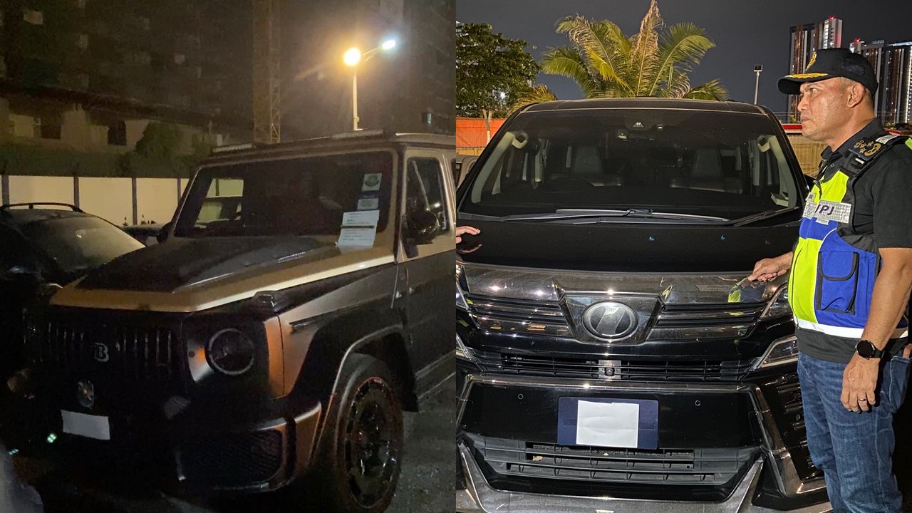 G-Wagon Datuk, Vellfire bekas pemain Harimau Malaya disita JPJ