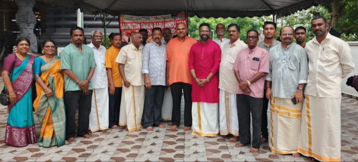 சித்திரைப் புத்தாண்டு மலர்ச்சி யில் ஆலய வழிபாடும் மன நிறைவை அளித்தது!-  மாதவன் முனியாண்டி நெகிழ்ச்சி