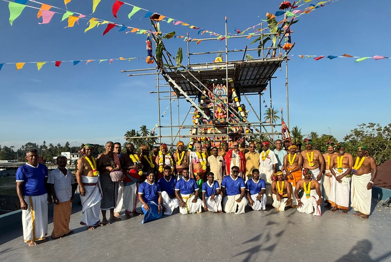 சுங்கை பக்காப் ஶ்ரீ கற்பக விநாயகர் ஆலய மகா கும்பாபிஷேகம் கோலாகலம் &ndash; திரளானோர் சாமி தரிசனம்