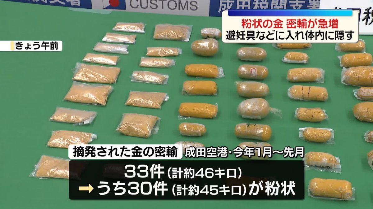 Kastam Jepun rampas kondom mengandungi emas hampir cecah RM30 juta 