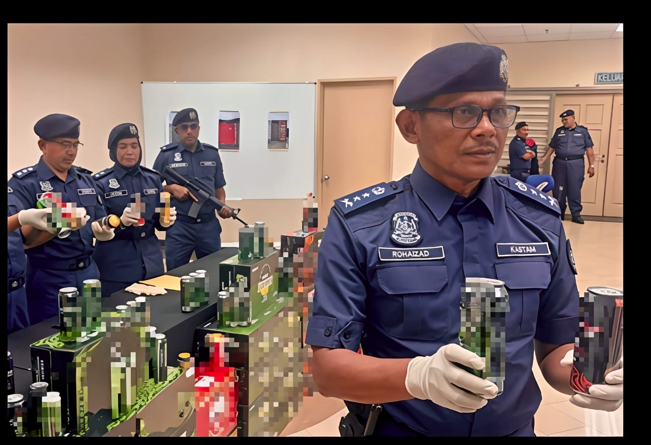 JKDM Gagalkan Cubaan Seludup Minuman Keras Bernilai RM2.71 Juta di Butterworth